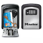 Grosser Master Lock 5403XL für Zutrittskarten im Milchkasten